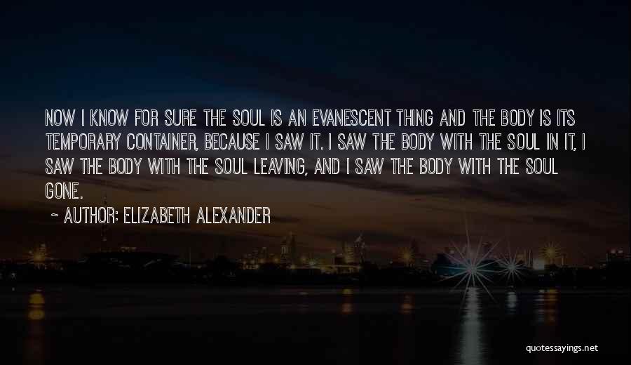 Elizabeth Alexander Quotes 698007