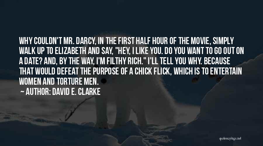 Elizabeth And Darcy's Marriage Quotes By David E. Clarke