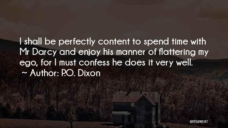 Elizabeth And Mr Darcy Quotes By P.O. Dixon