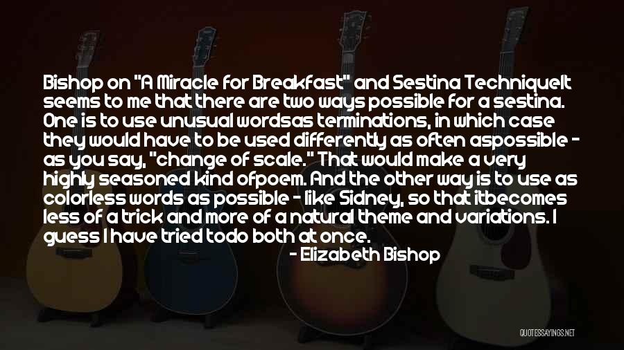 Elizabeth Bishop Quotes 473009