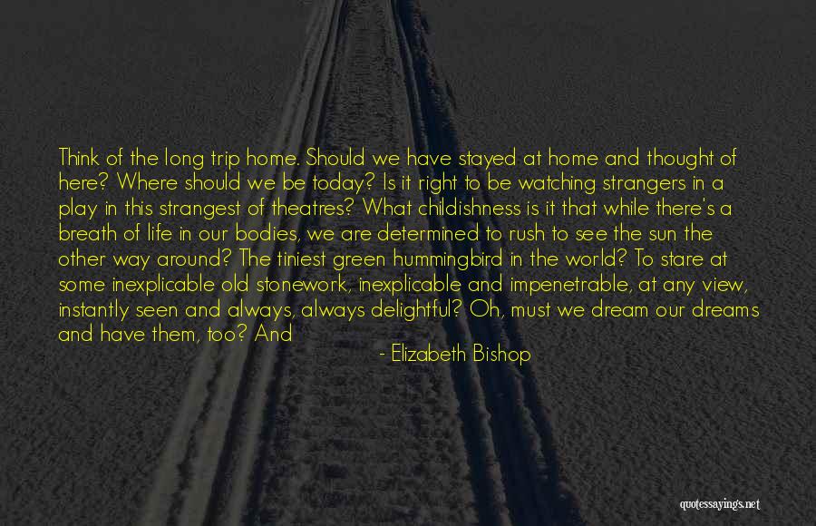 Elizabeth Bishop Travel Quotes By Elizabeth Bishop