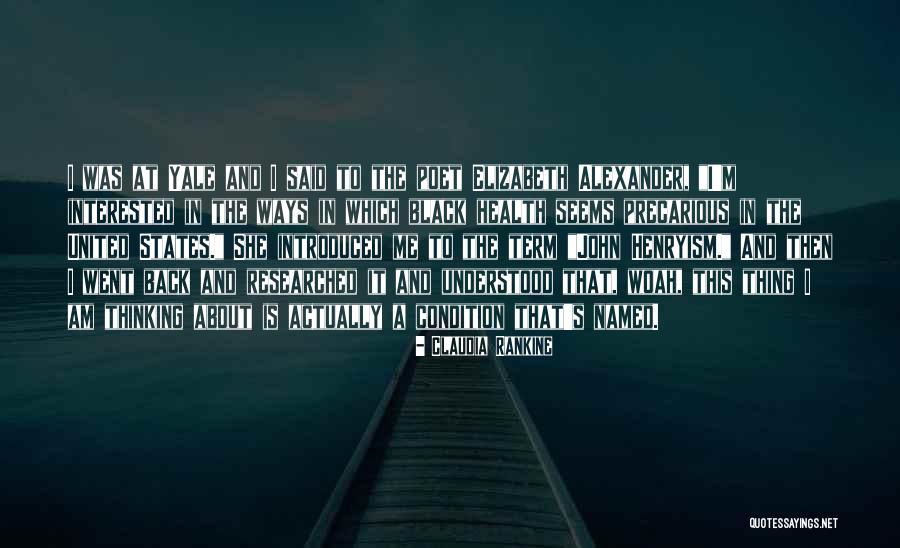 Elizabeth Black Quotes By Claudia Rankine Elizabeth Black Quotes By Claudia Rankine