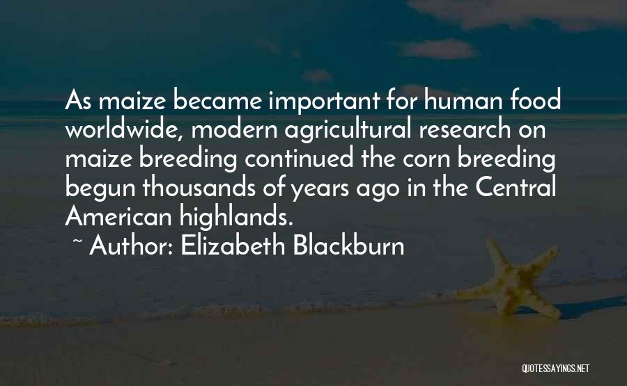 Elizabeth Blackburn Quotes 159436
