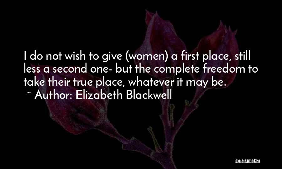 Elizabeth Blackwell Quotes 1420767