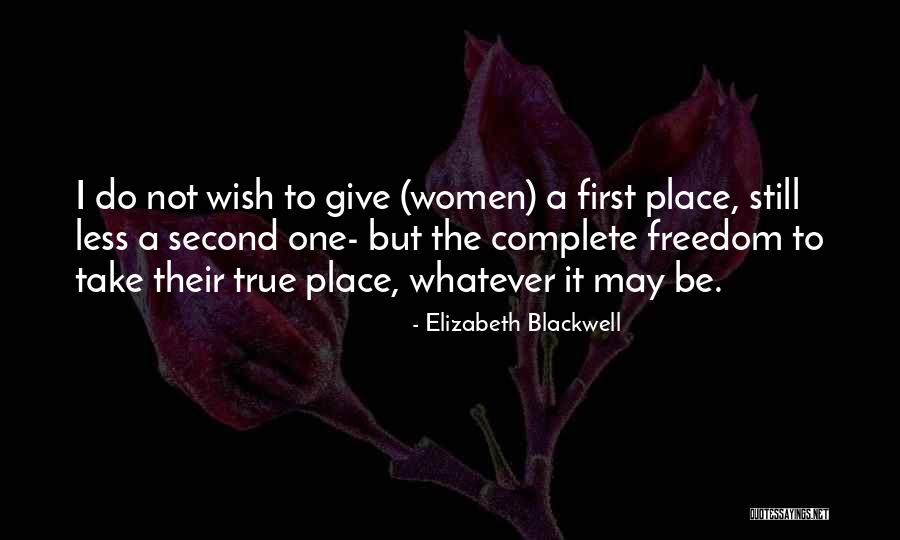 Elizabeth Blackwell Quotes 1420767