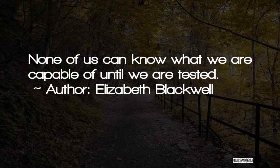 Elizabeth Blackwell Quotes 223789