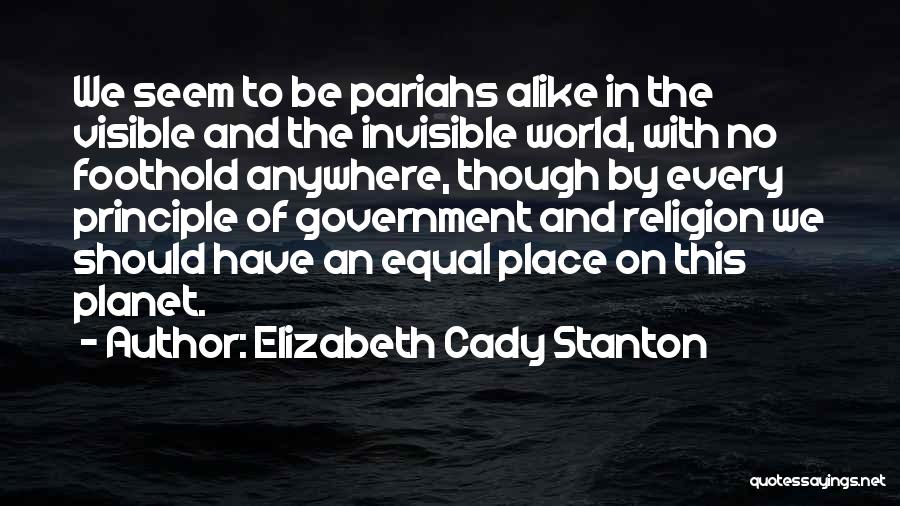 Elizabeth Cady Stanton Quotes 1449010