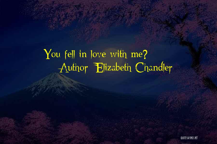 Elizabeth Chandler Quotes 1967618