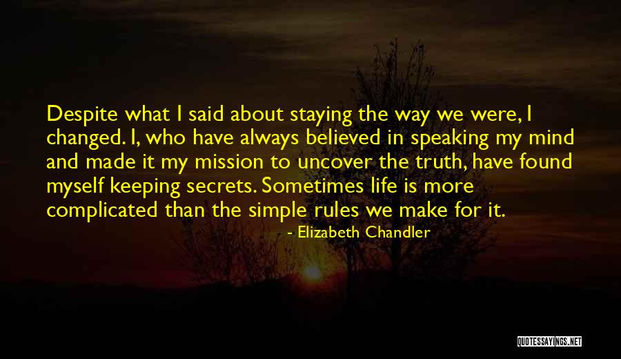 Elizabeth Chandler Quotes 932574