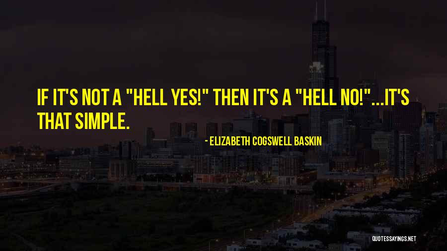 Elizabeth Cogswell Baskin Quotes 1933229