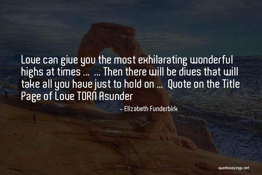 Elizabeth Funderbirk Quotes 1863073