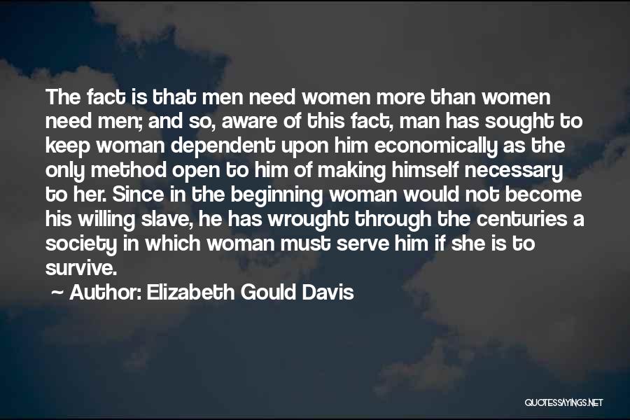 Elizabeth Gould Davis Quotes 526405