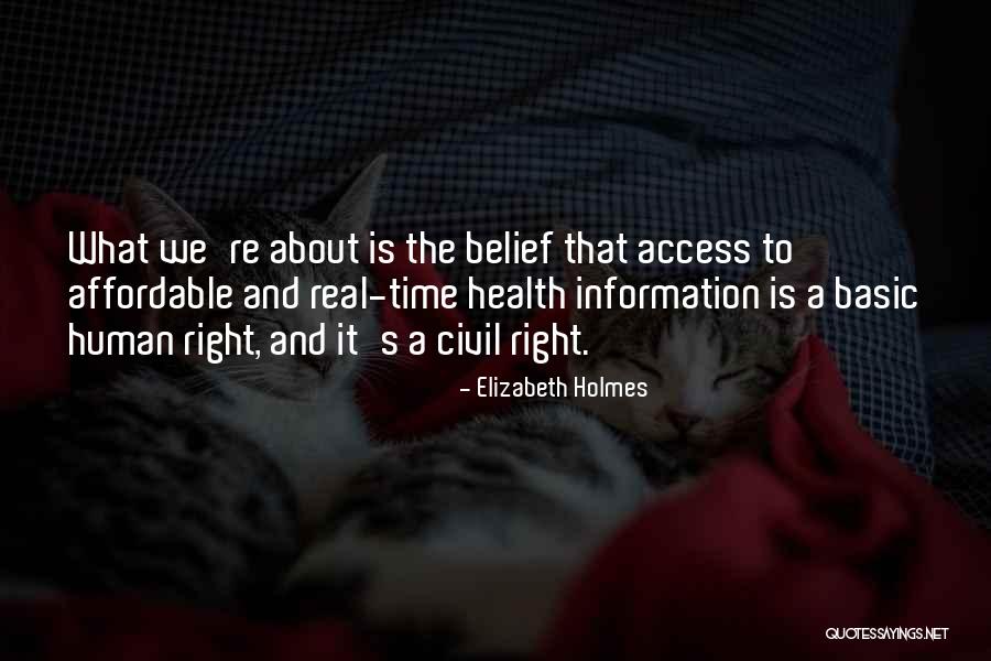 Elizabeth Holmes Quotes 985076 Elizabeth Holmes Quotes 985076