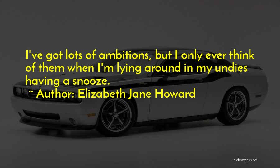 Elizabeth Jane Howard Quotes 1280215