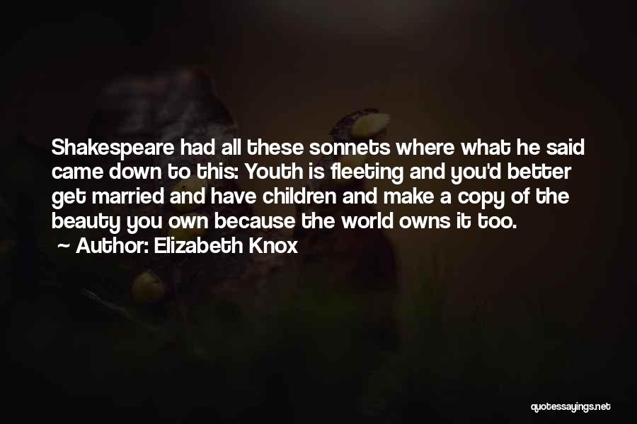 Elizabeth Knox Quotes 1639715