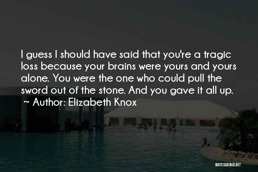 Elizabeth Knox Quotes 2005053