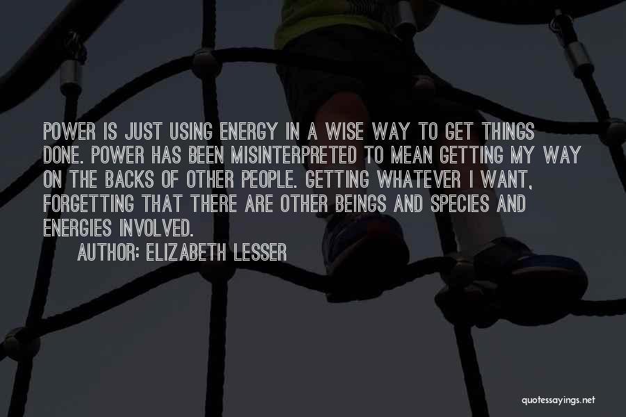 Elizabeth Lesser Quotes 86357
