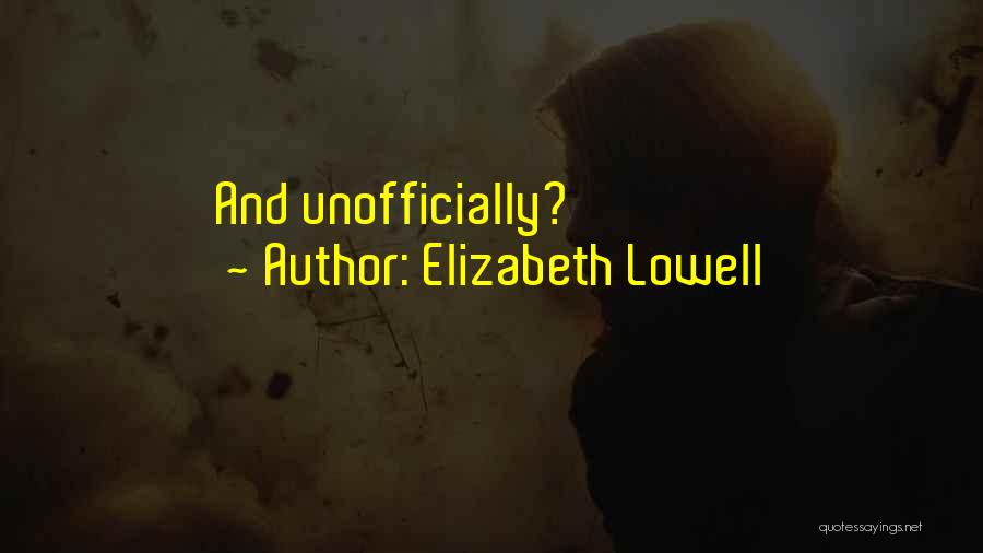 Elizabeth Lowell Quotes 509994