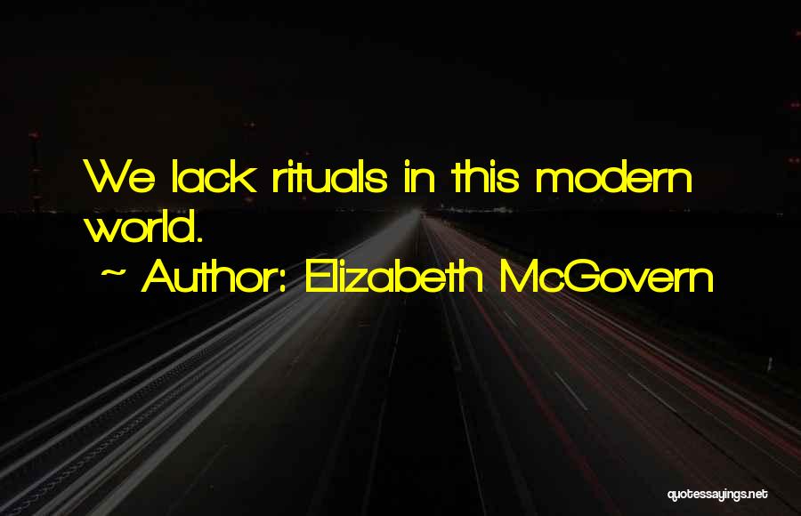 Elizabeth McGovern Quotes 791095