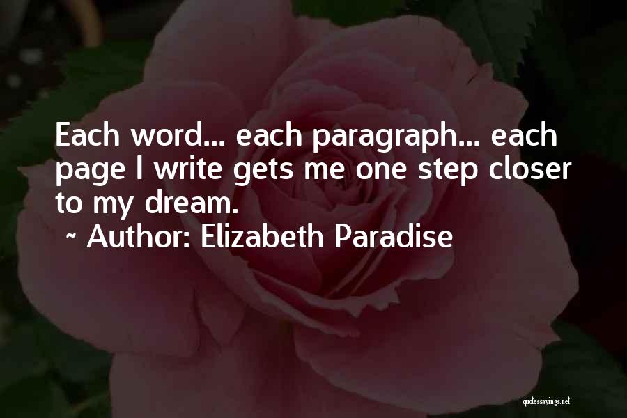 Elizabeth Paradise Quotes 1115292