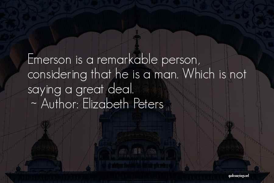 Elizabeth Peters Quotes 1306943