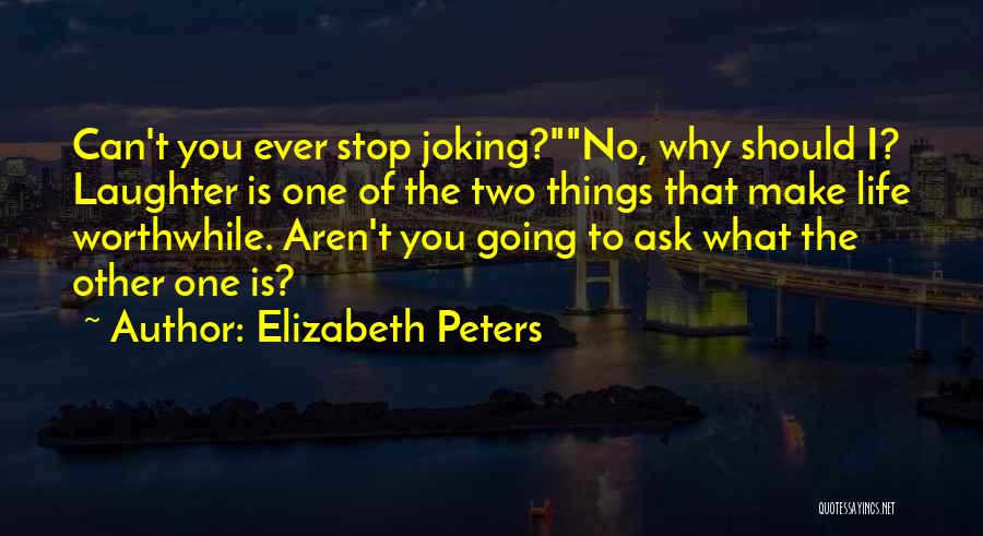 Elizabeth Peters Quotes 1634306