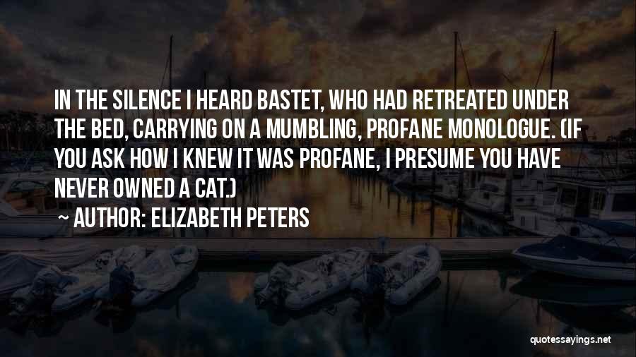 Elizabeth Peters Quotes 270571