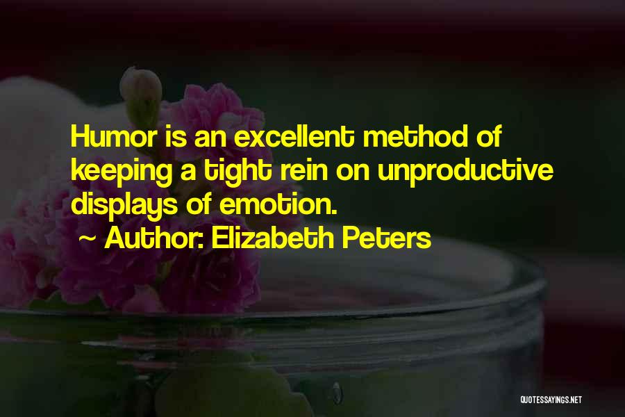 Elizabeth Peters Quotes 547810