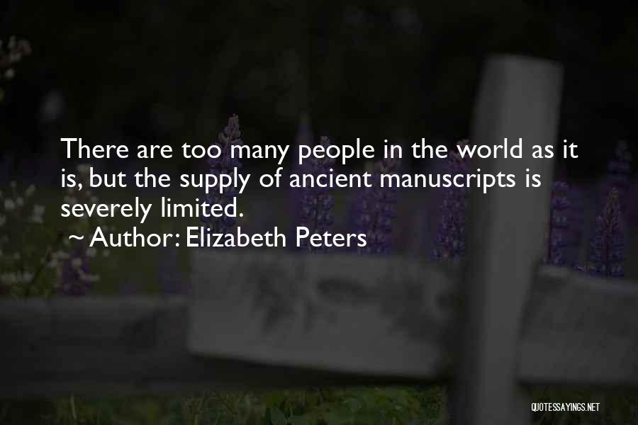 Elizabeth Peters Quotes 641567