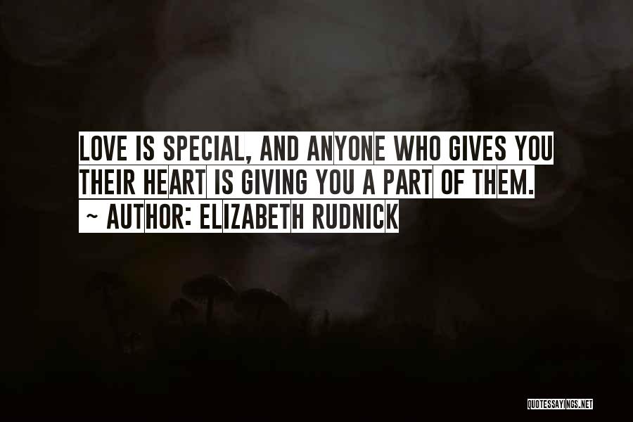 Elizabeth Rudnick Quotes 235609