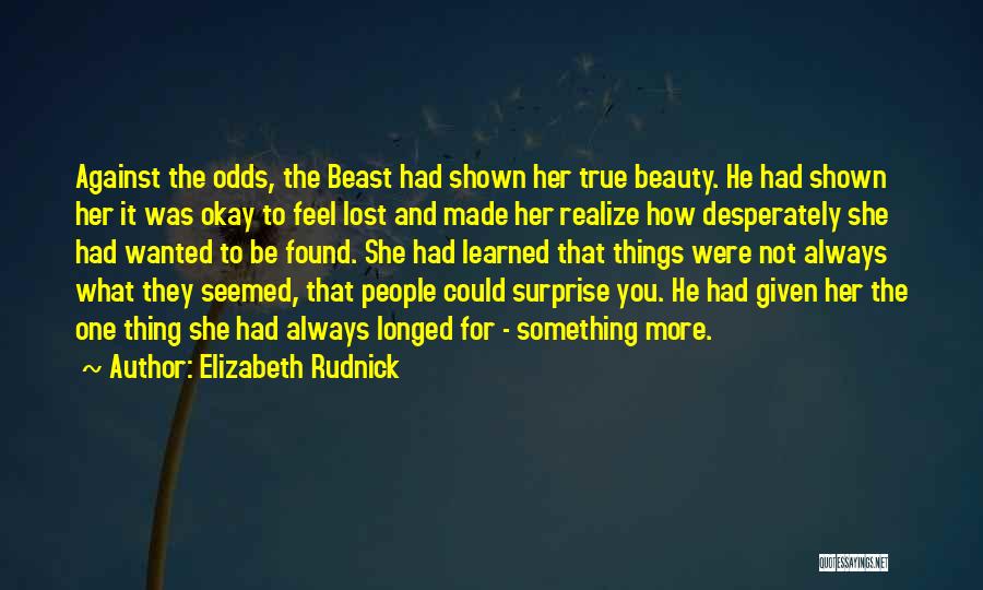 Elizabeth Rudnick Quotes 95128