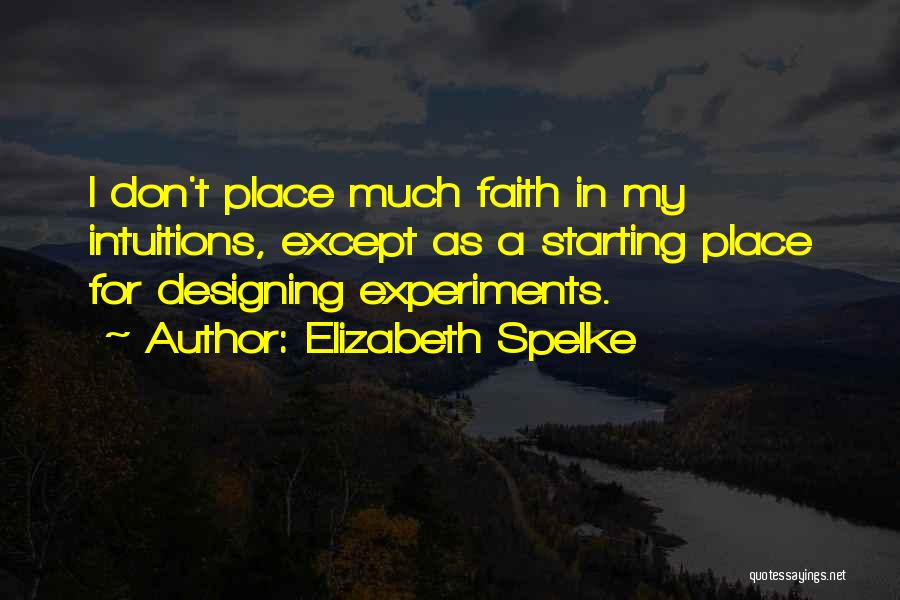 Elizabeth Spelke Quotes 465080