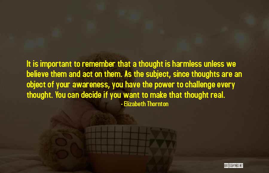 Elizabeth Thornton Quotes 985831