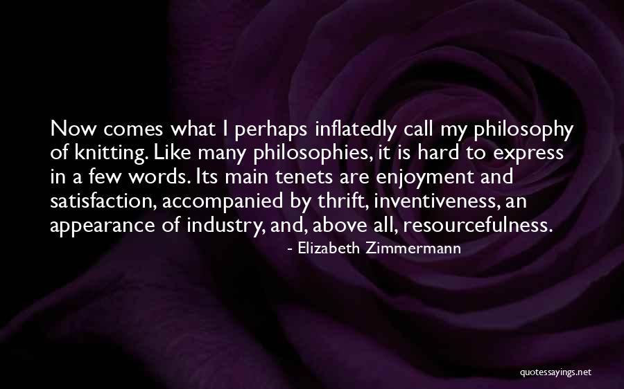 Elizabeth Zimmermann Quotes 757017