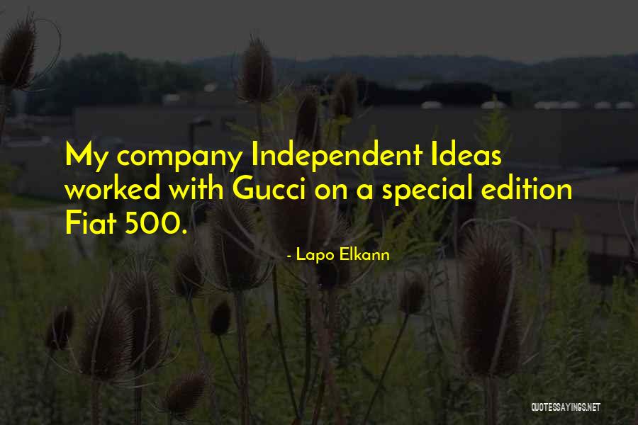 Elkann Fiat Quotes By Lapo Elkann Elkann Fiat Quotes By Lapo Elkann