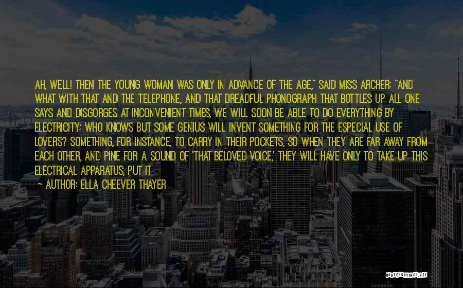 Ella Cheever Thayer Quotes 124891 Ella Cheever Thayer Quotes 124891