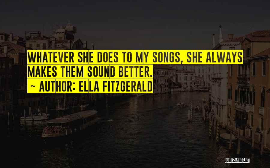 Ella Fitzgerald Quotes 656971