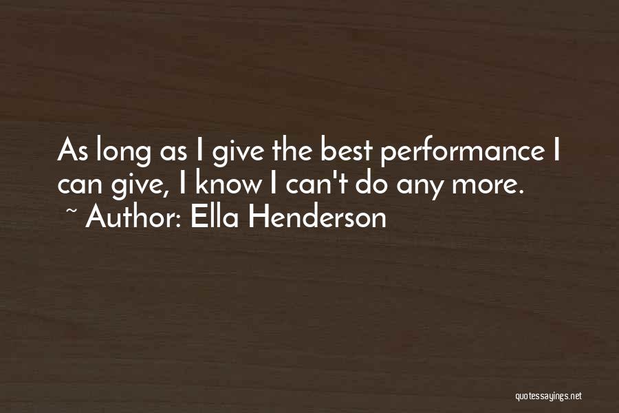 Ella Henderson Quotes 1098678