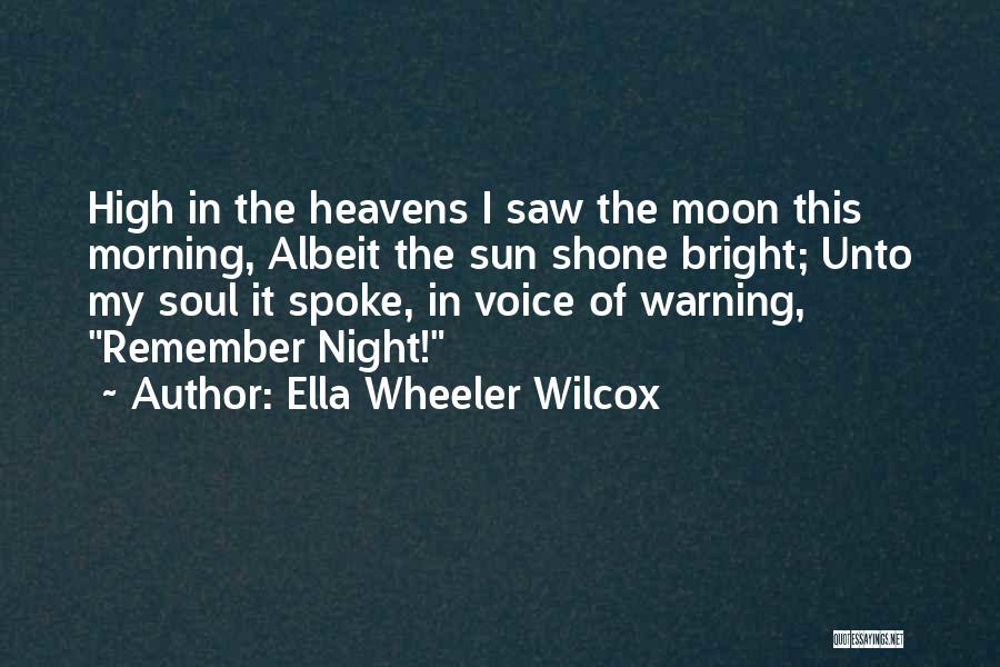 Ella Wheeler Wilcox Quotes 1410031