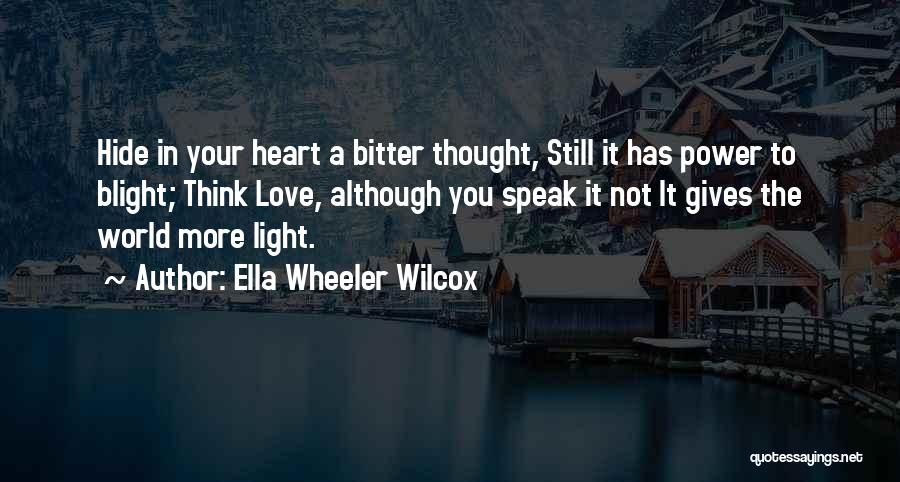 Ella Wheeler Wilcox Quotes 1814629