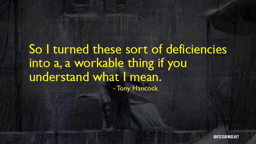 Elledge Person Quotes By Tony Hancock Elledge Person Quotes By Tony Hancock
