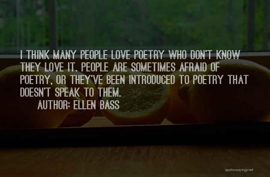 Ellen Bass Quotes 204017