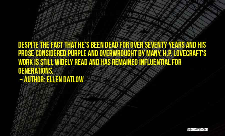 Ellen Datlow Quotes 143847