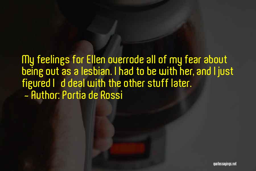 Ellen De Quotes By Portia De Rossi