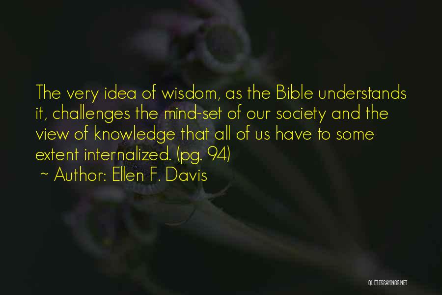 Ellen F. Davis Quotes 1957500