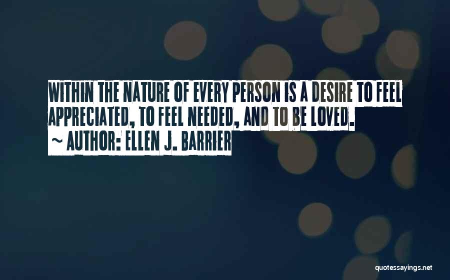 Ellen J. Barrier Quotes 1263071