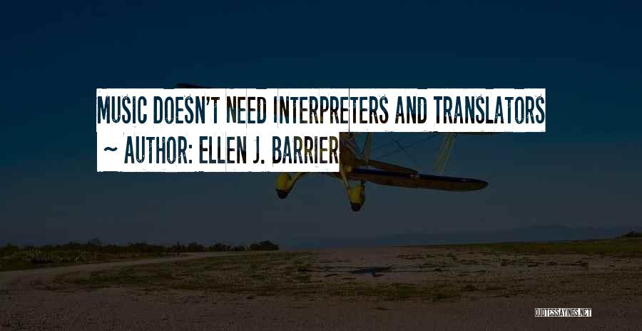 Ellen J. Barrier Quotes 1503725