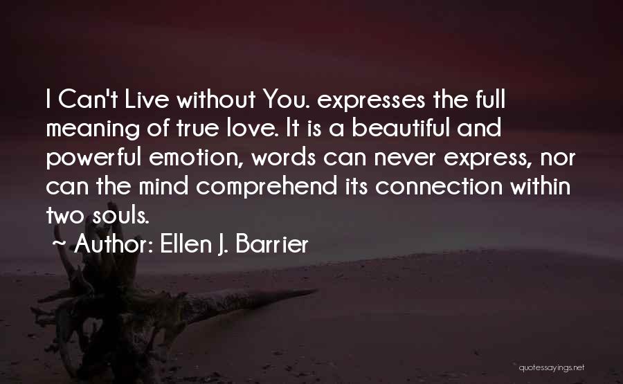 Ellen J. Barrier Quotes 1977801