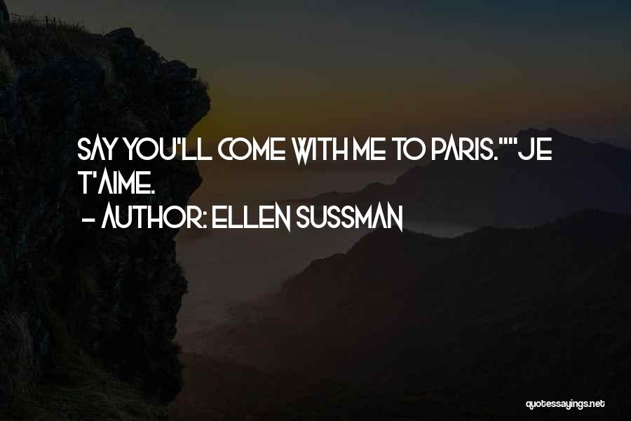 Ellen Sussman Quotes 1914400
