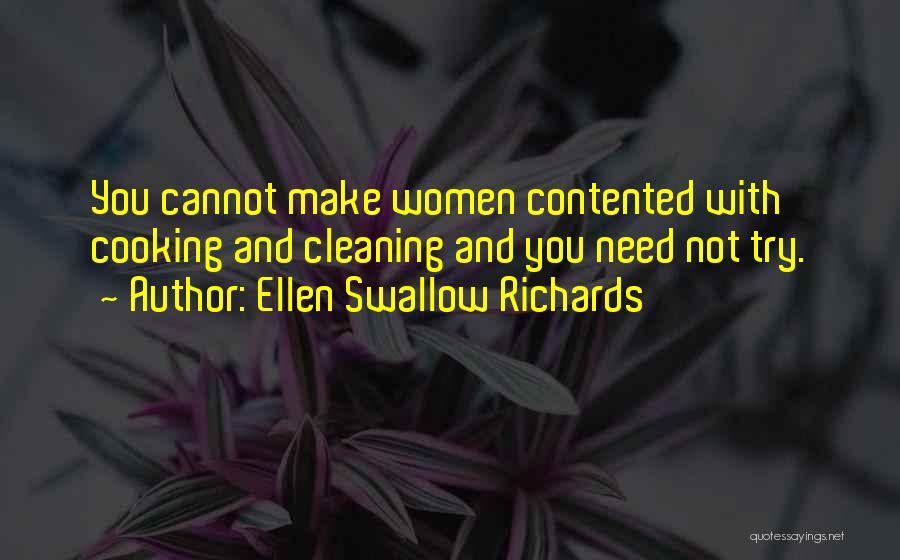 Ellen Swallow Richards Quotes 980108